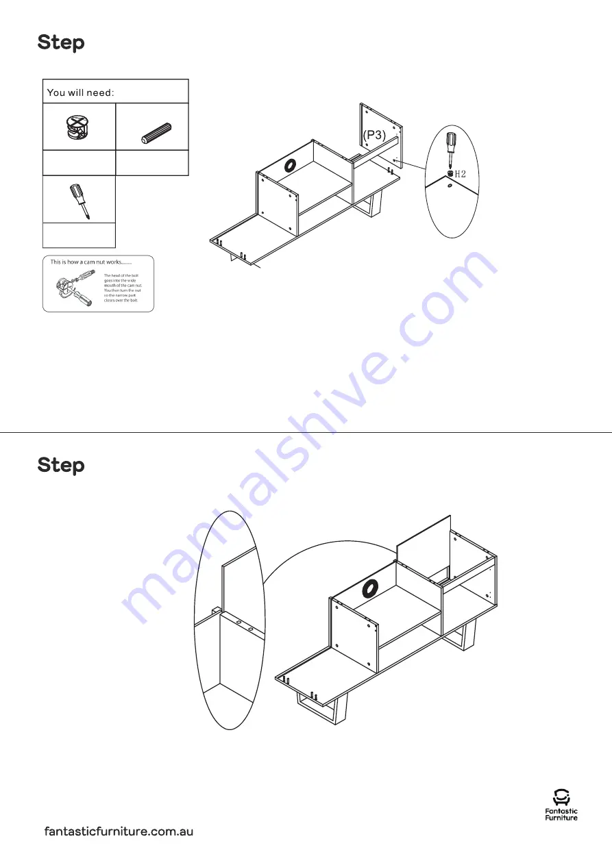 fantastic furniture Bridge Скачать руководство пользователя страница 9