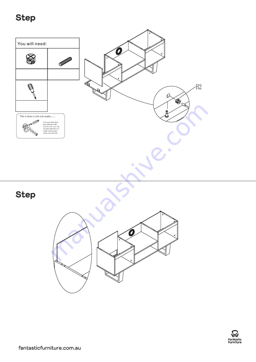 fantastic furniture Bridge Скачать руководство пользователя страница 10