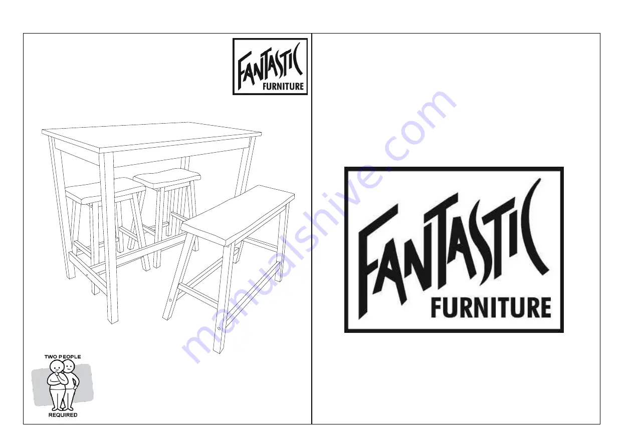 fantastic furniture BROADWAY Скачать руководство пользователя страница 1