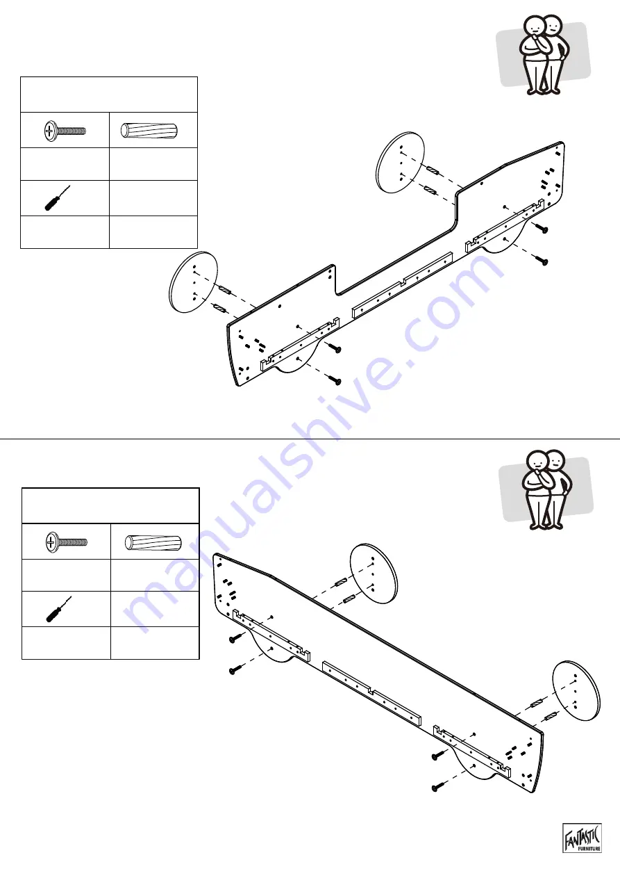 fantastic furniture BUSSY BUNK BED MK 2 Assembly Instructions Manual Download Page 9