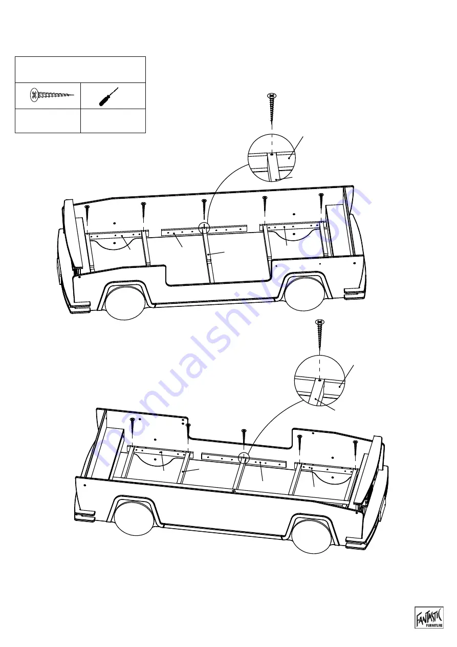 fantastic furniture BUSSY BUNK BED MK 2 Скачать руководство пользователя страница 18