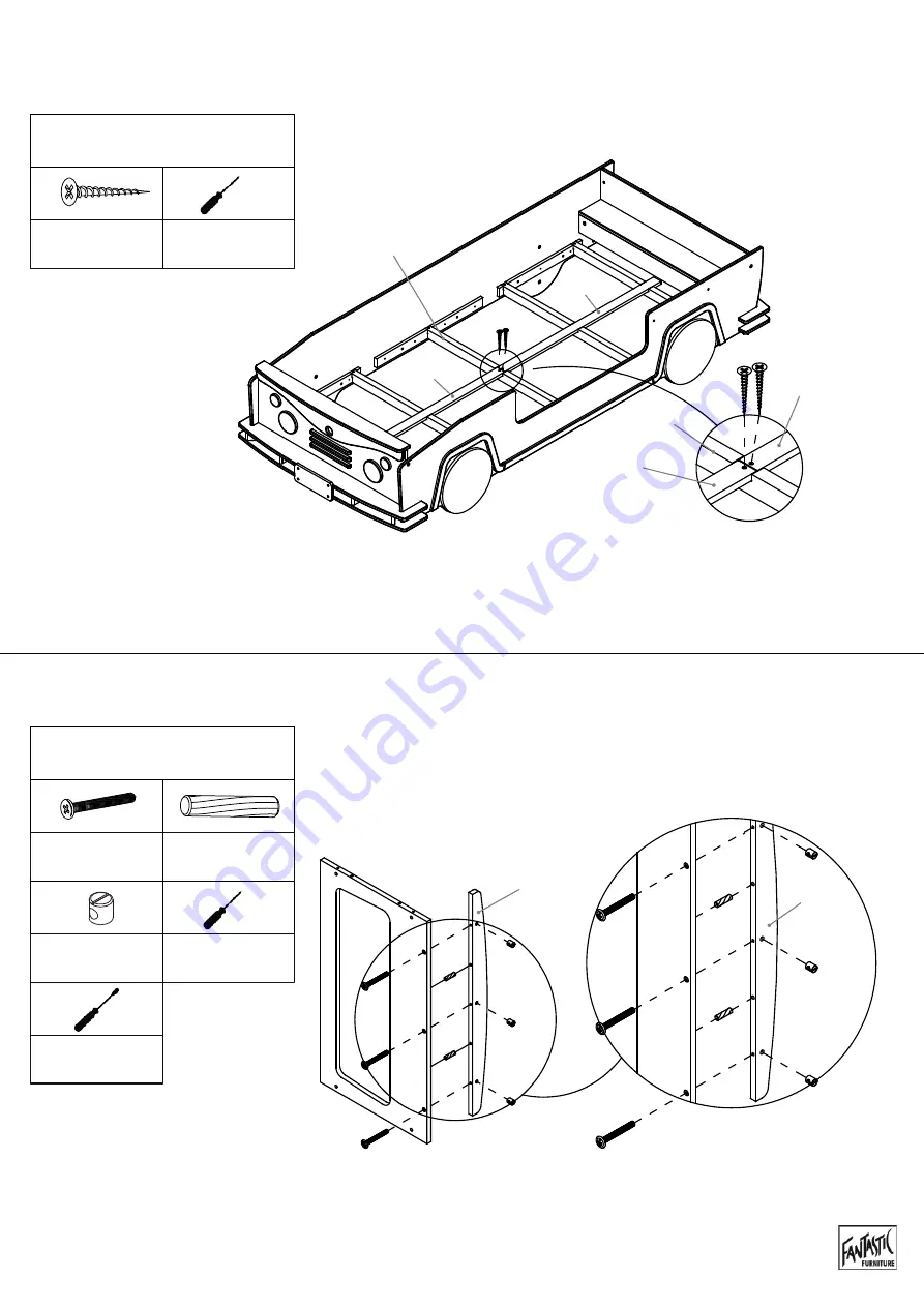 fantastic furniture BUSSY BUNK BED MK 2 Скачать руководство пользователя страница 19