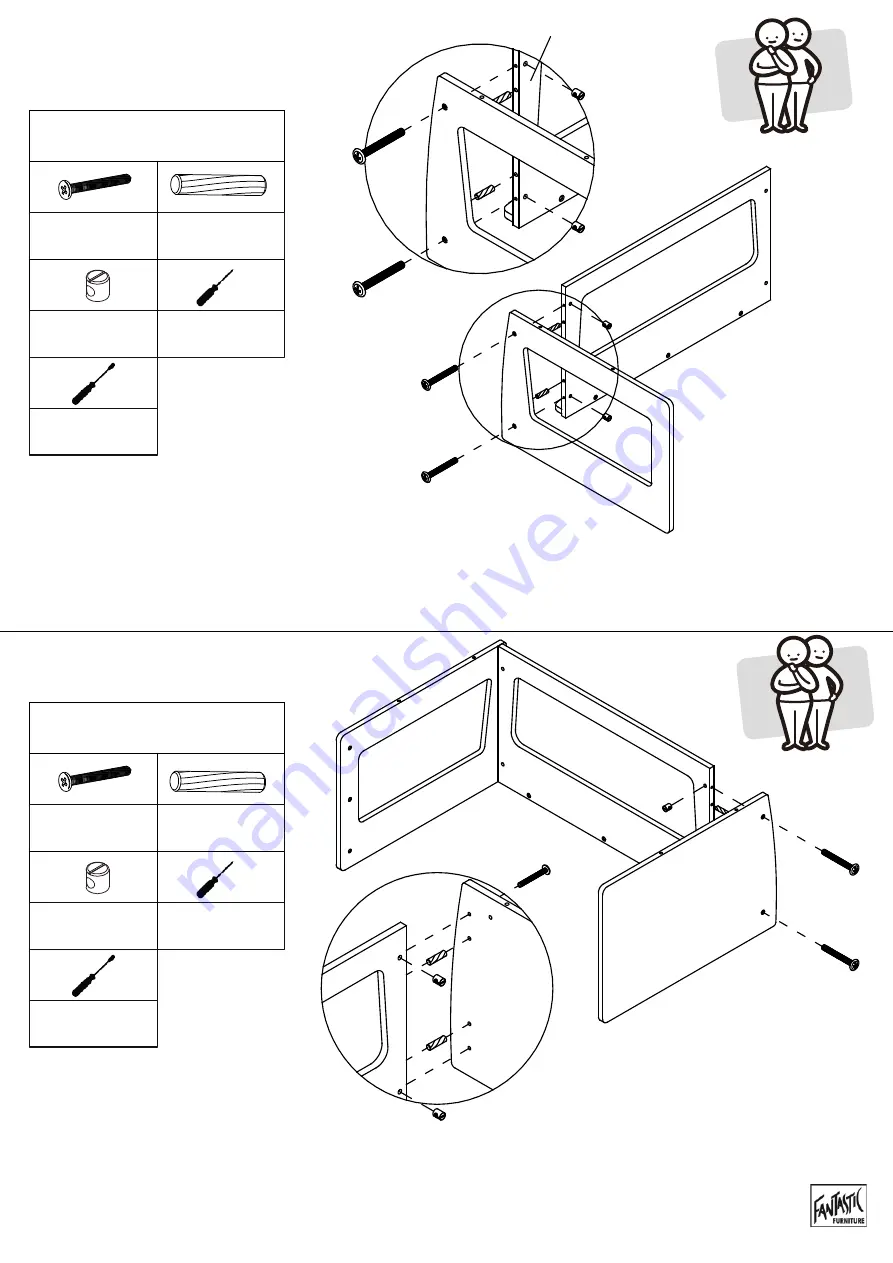 fantastic furniture BUSSY BUNK BED MK 2 Assembly Instructions Manual Download Page 20