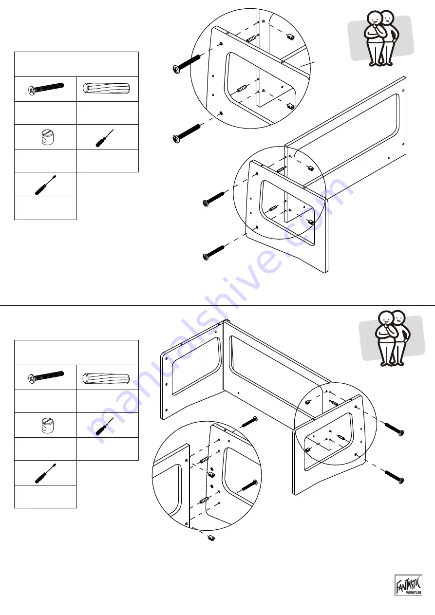 fantastic furniture BUSSY BUNK BED MK 2 Скачать руководство пользователя страница 21