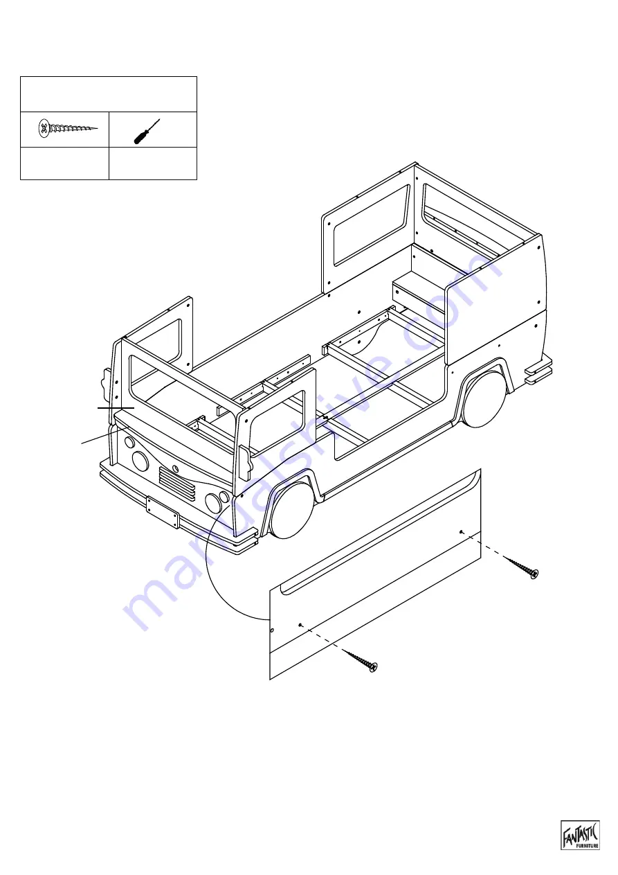 fantastic furniture BUSSY BUNK BED MK 2 Скачать руководство пользователя страница 23