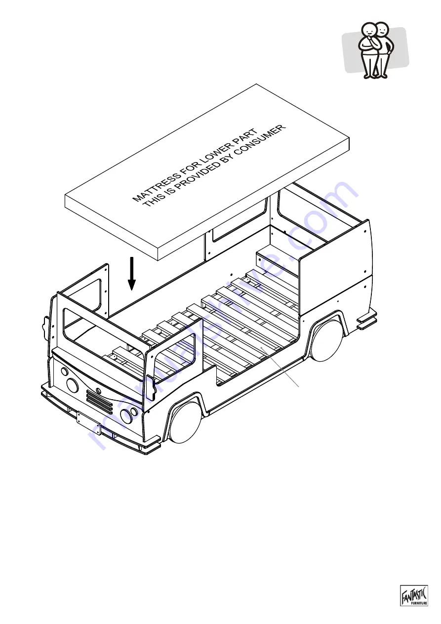 fantastic furniture BUSSY BUNK BED MK 2 Assembly Instructions Manual Download Page 25