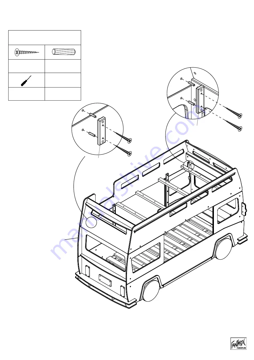 fantastic furniture BUSSY BUNK BED MK 2 Скачать руководство пользователя страница 35