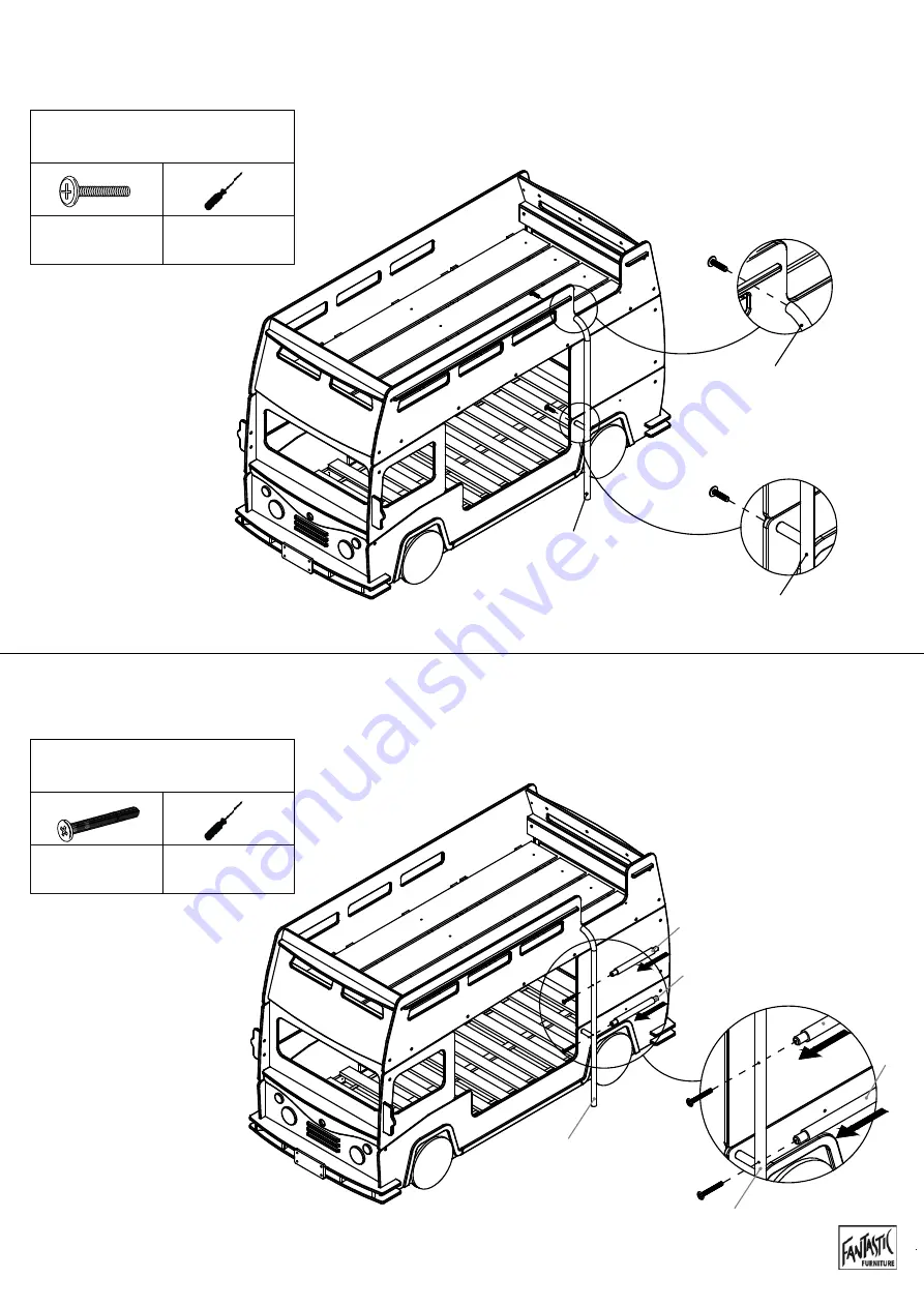 fantastic furniture BUSSY BUNK BED MK 2 Скачать руководство пользователя страница 37