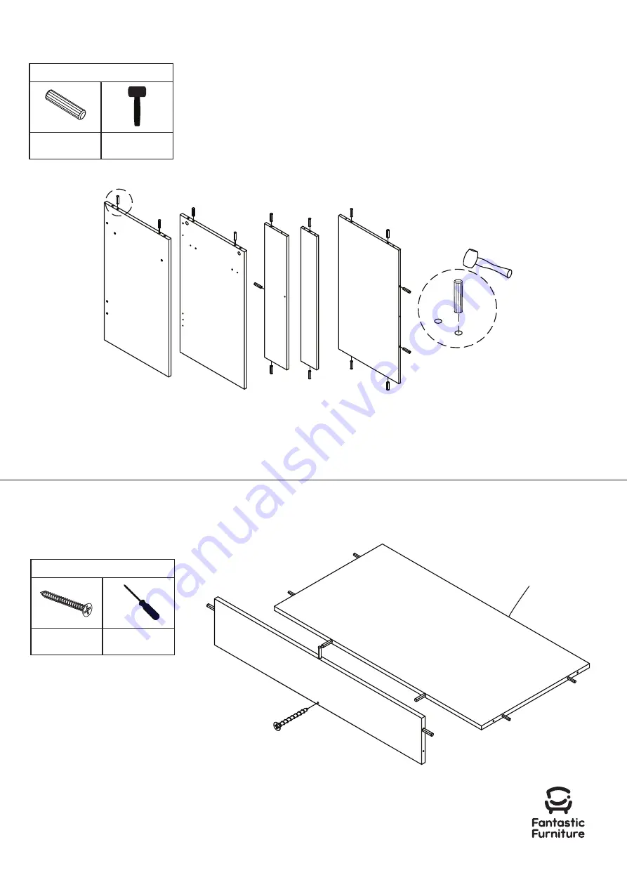 fantastic furniture Buzz Student Desk Скачать руководство пользователя страница 5