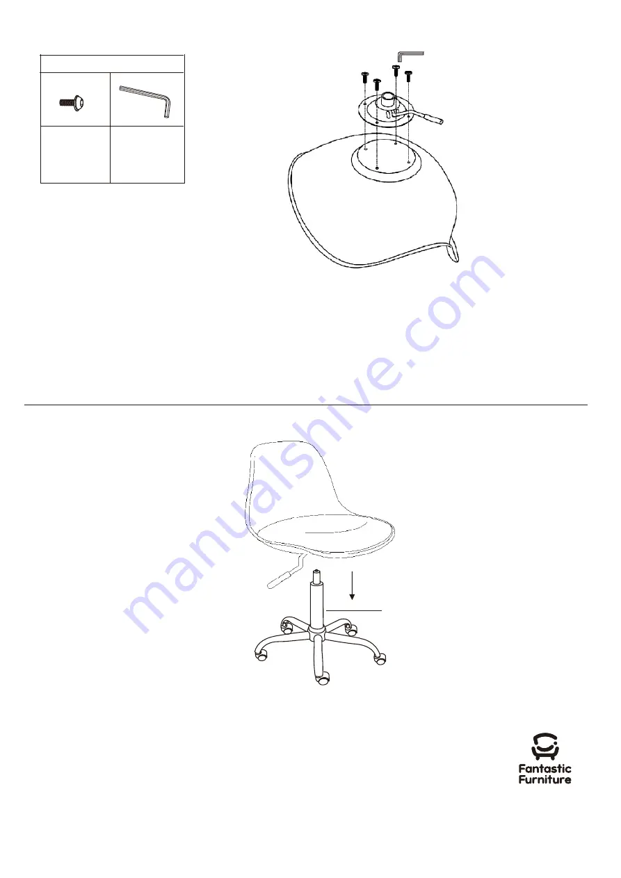 fantastic furniture Buzz Student Desk Скачать руководство пользователя страница 14