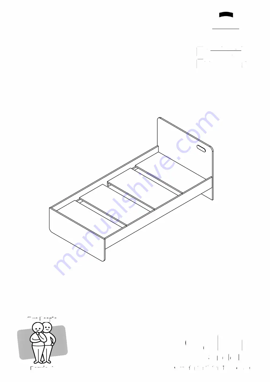 fantastic furniture Cabin Single Bed Скачать руководство пользователя страница 1