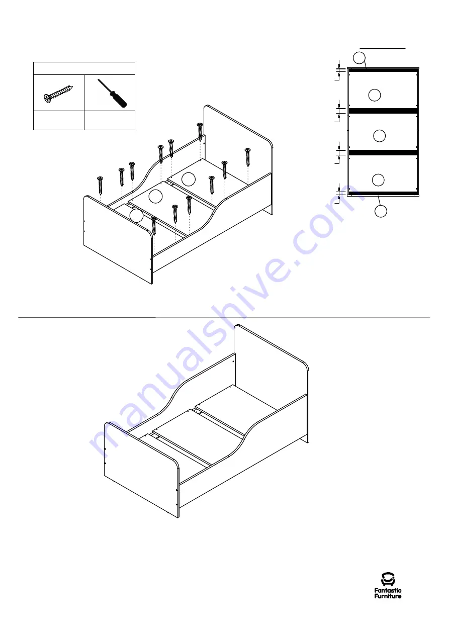 fantastic furniture Cabin Quick Start Manual Download Page 7