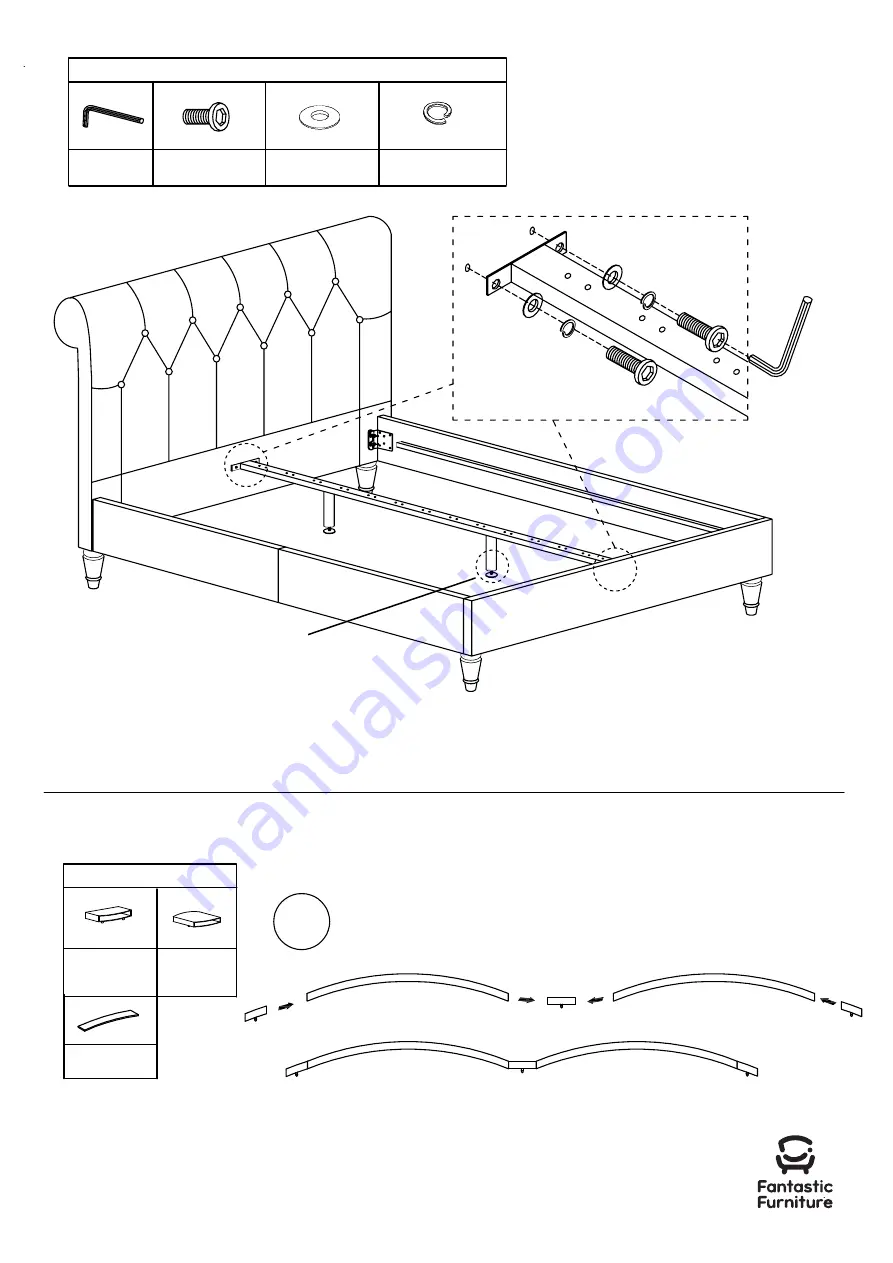 fantastic furniture Chester Queen Bed Скачать руководство пользователя страница 7