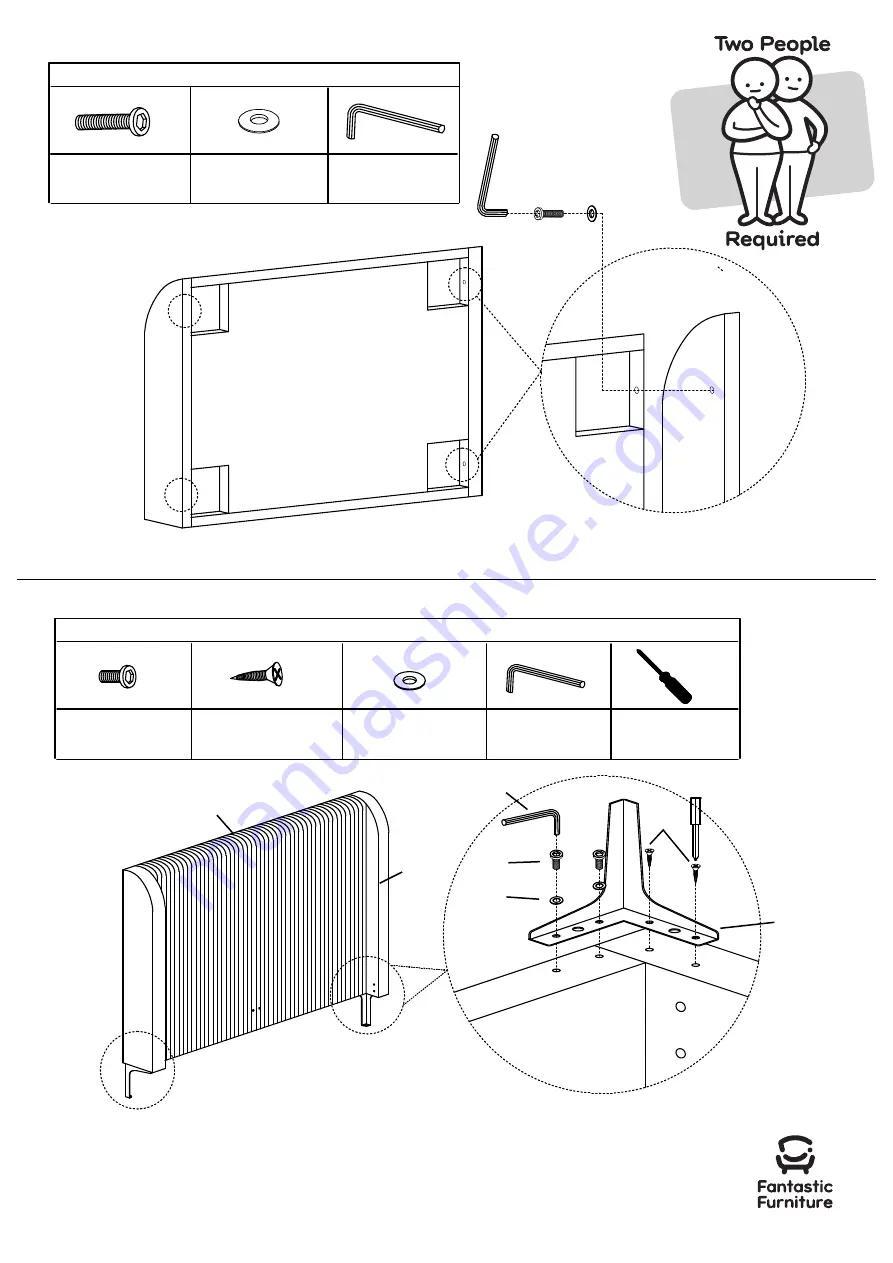 fantastic furniture Clarissa CF 8527 AI Quick Start Manual Download Page 5