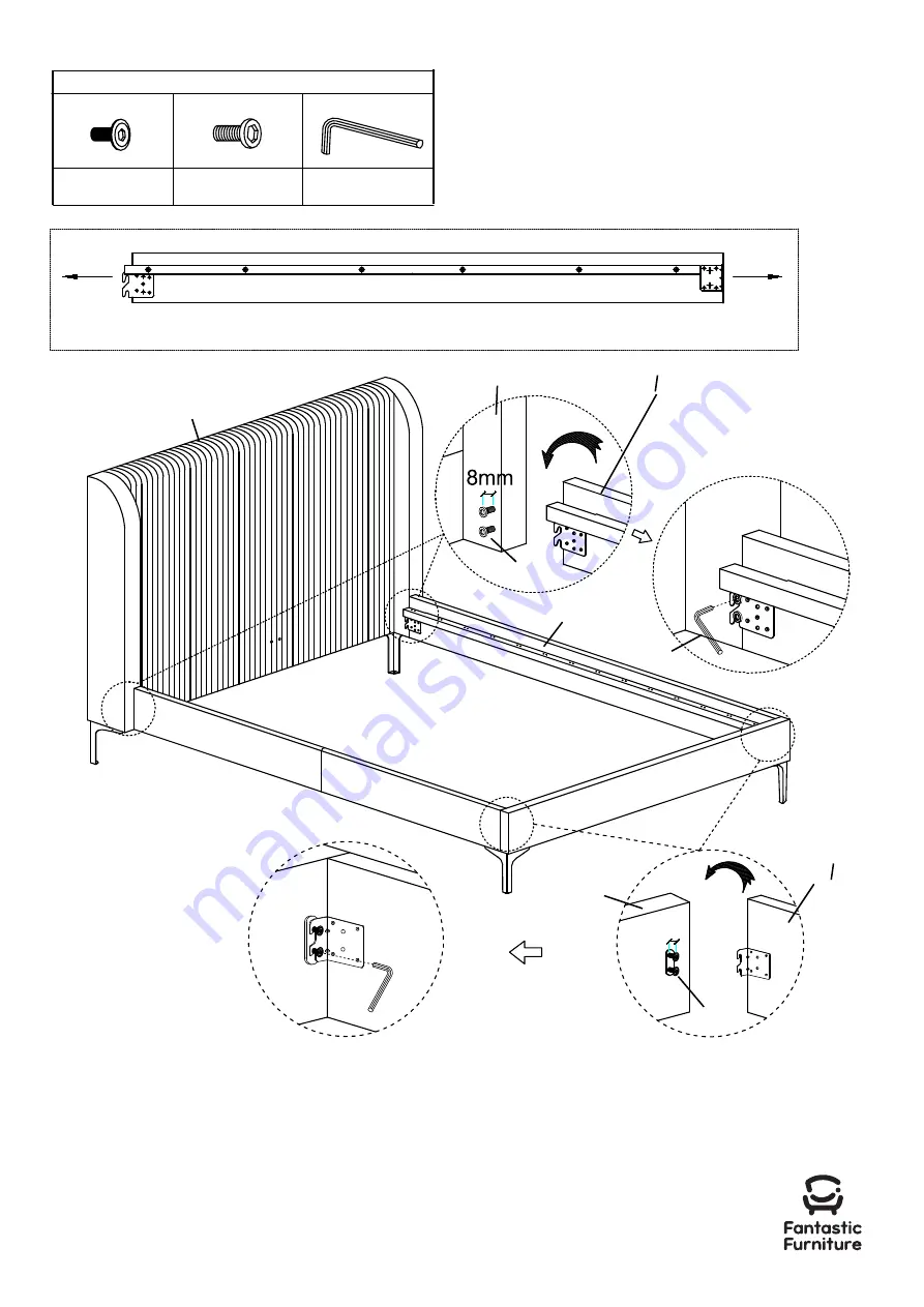 fantastic furniture Clarissa CF 8527 AI Скачать руководство пользователя страница 7