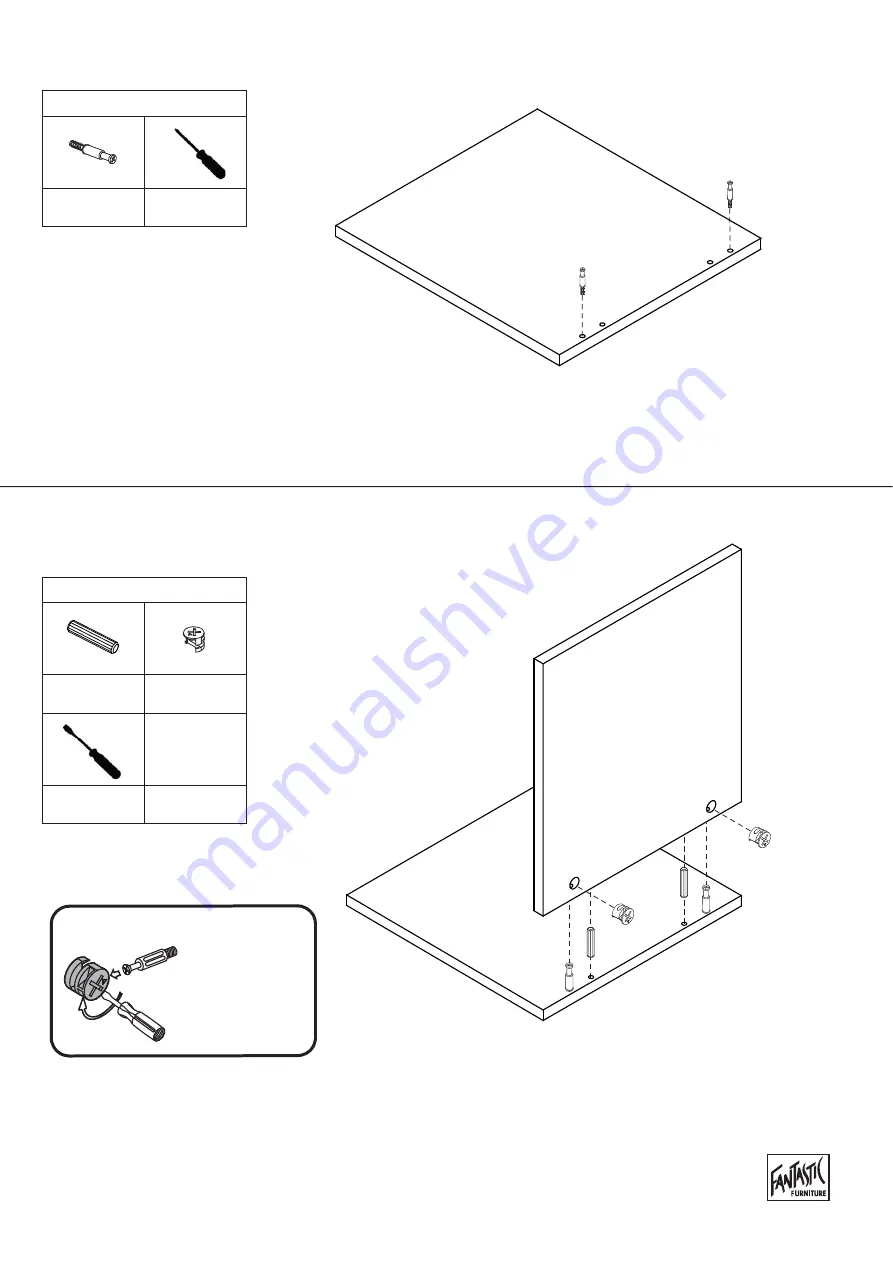 fantastic furniture CODA INSERT 1 DOOR STANDARD Скачать руководство пользователя страница 5