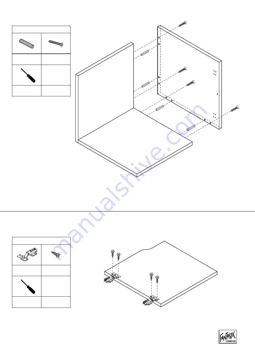 fantastic furniture CODA INSERT 1 DOOR STANDARD Скачать руководство пользователя страница 6