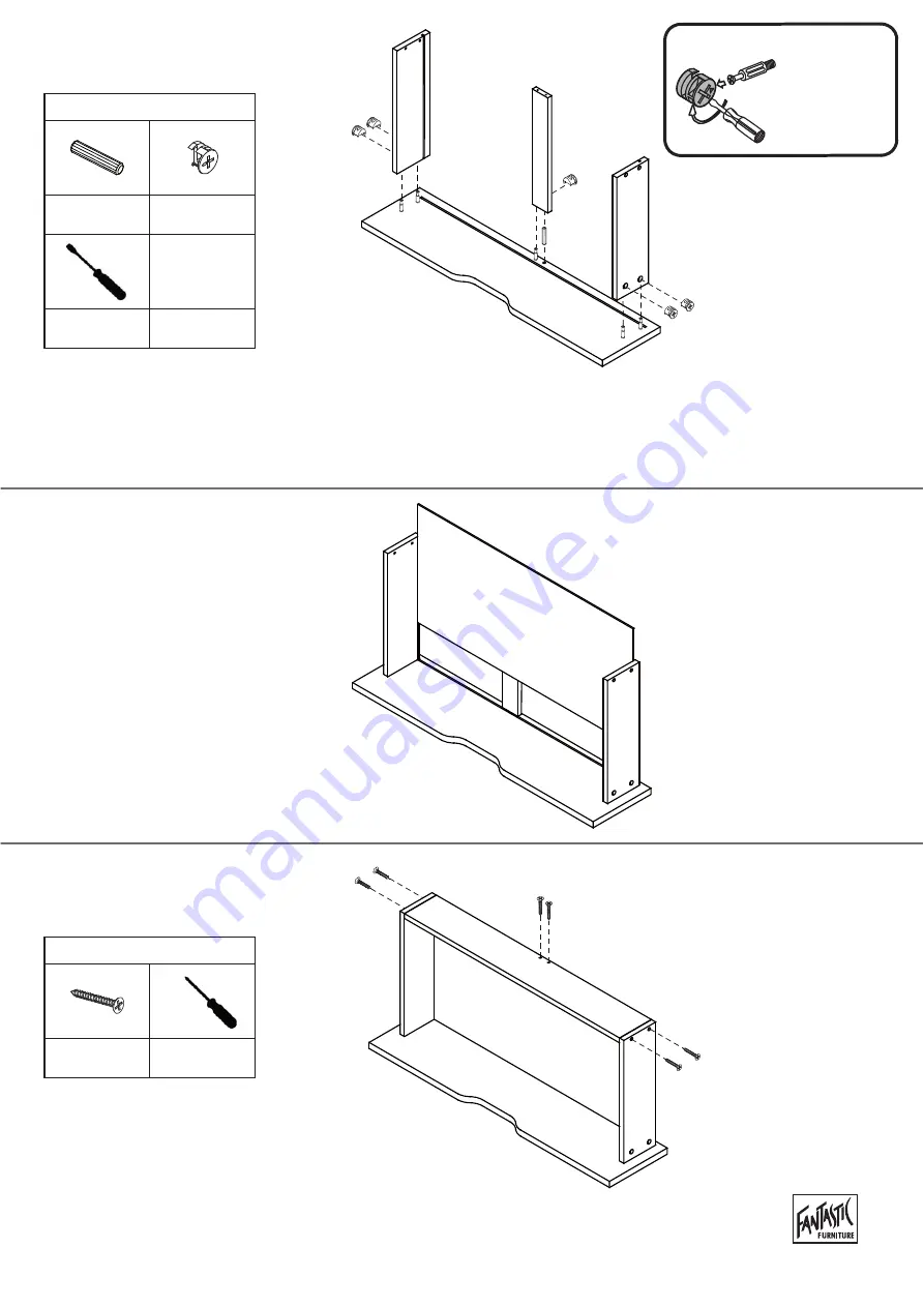 fantastic furniture CODA INSERT 2 DRAWER Manual Download Page 7