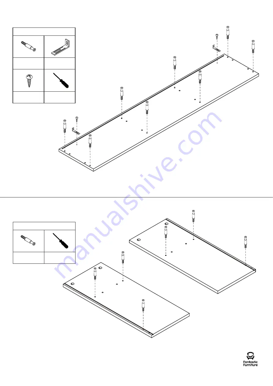 fantastic furniture CODY DESK HUTCH Скачать руководство пользователя страница 5