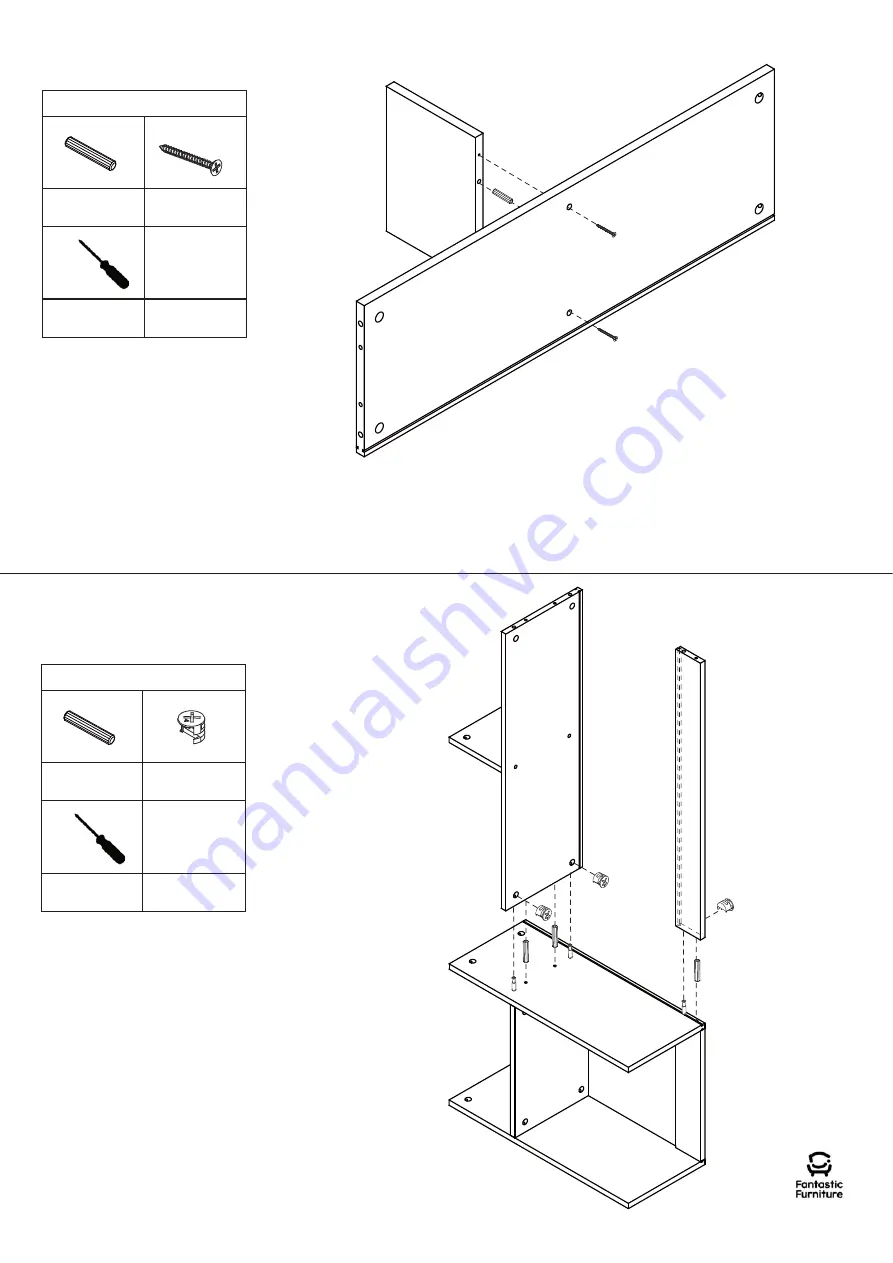 fantastic furniture CODY DESK HUTCH Скачать руководство пользователя страница 8