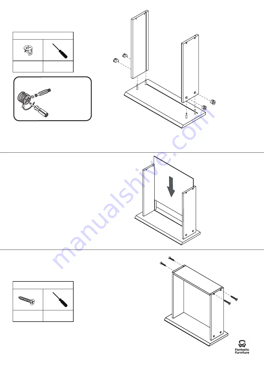 fantastic furniture Cody Desk Student 2 Drawer Скачать руководство пользователя страница 11