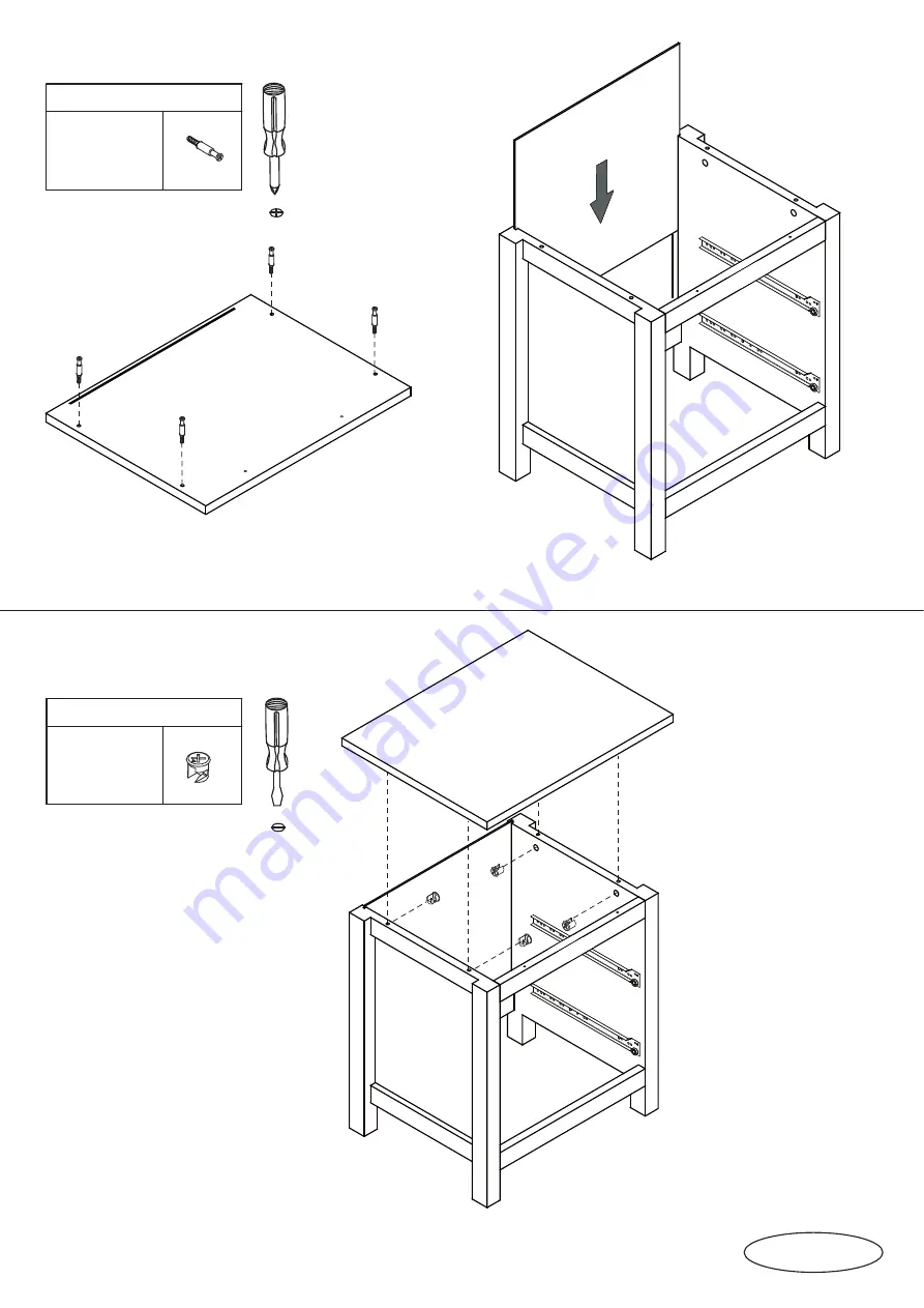 fantastic furniture COMO BEDSIDE 2 DRW Скачать руководство пользователя страница 15