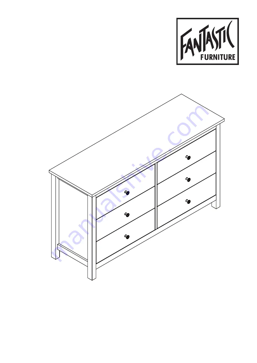 fantastic furniture COMO BEDSIDE 2 DRW Скачать руководство пользователя страница 20