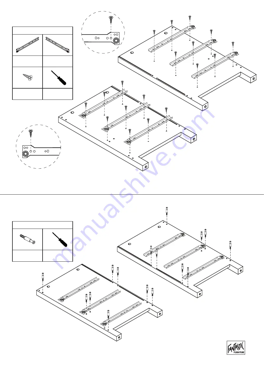 fantastic furniture COMO BEDSIDE 2 DRW Скачать руководство пользователя страница 24