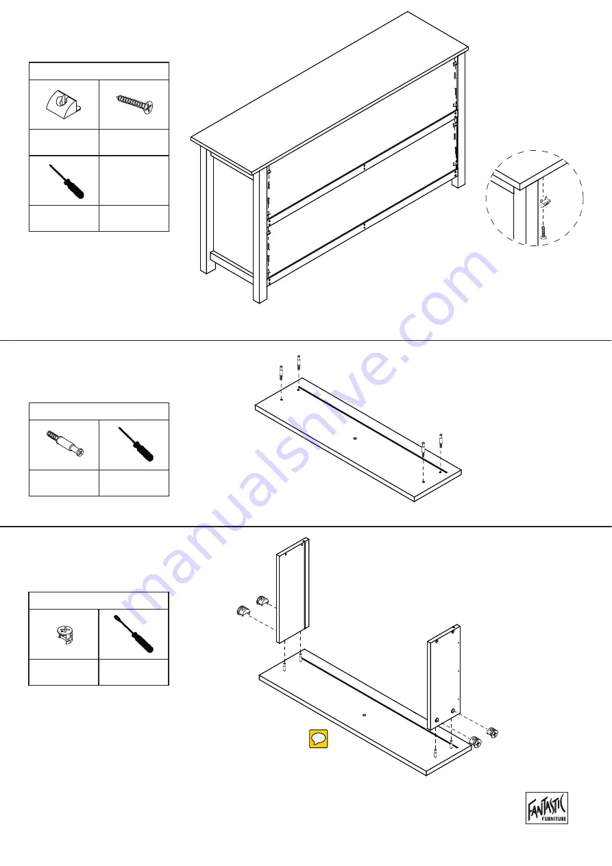 fantastic furniture COMO BEDSIDE 2 DRW Скачать руководство пользователя страница 31