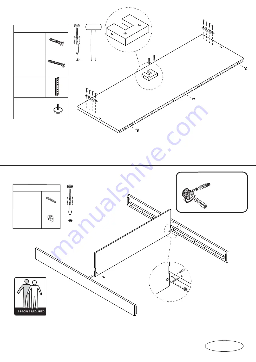 fantastic furniture COMO Queen Bed Скачать руководство пользователя страница 5