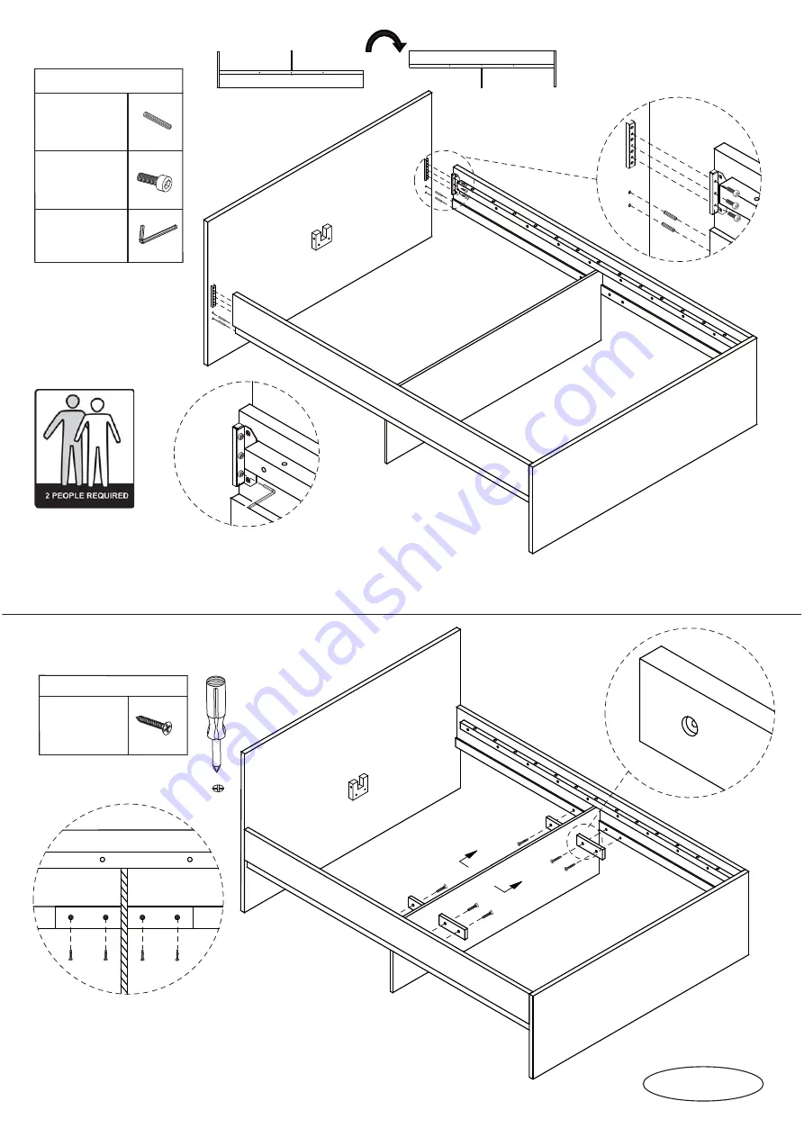 fantastic furniture COMO Queen Bed Скачать руководство пользователя страница 7