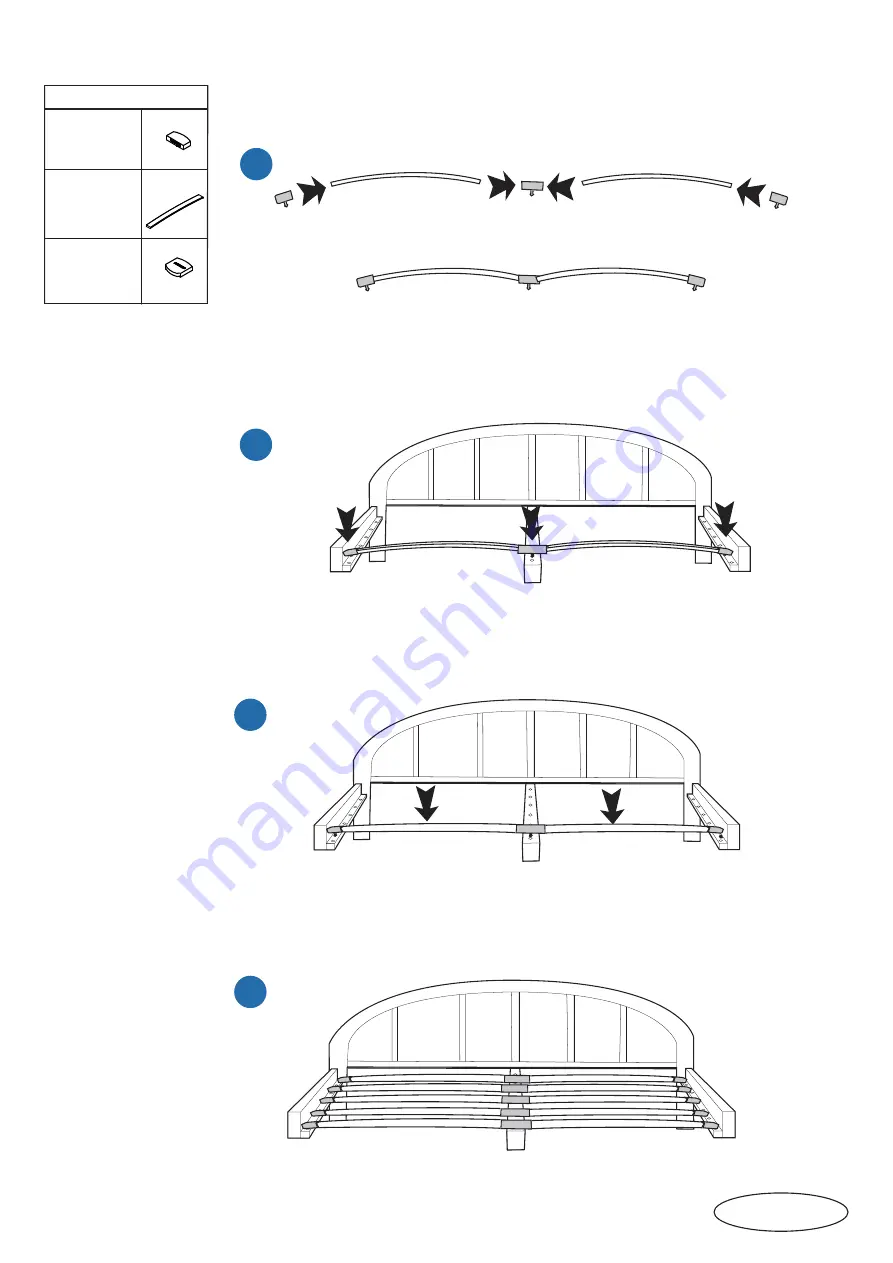 fantastic furniture COMO Queen Bed Скачать руководство пользователя страница 11