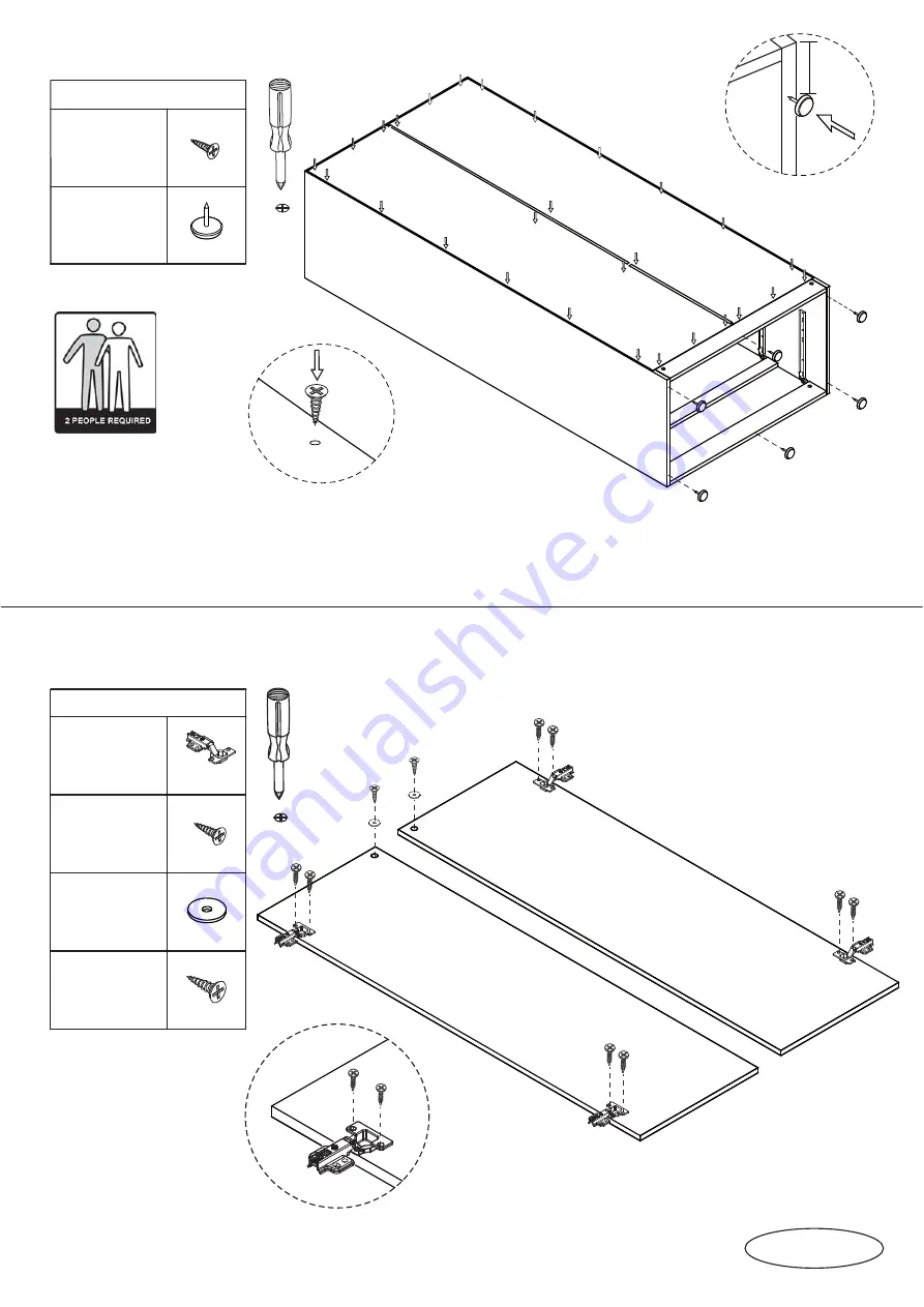 fantastic furniture COMO ROBE 2 DOOR Скачать руководство пользователя страница 8