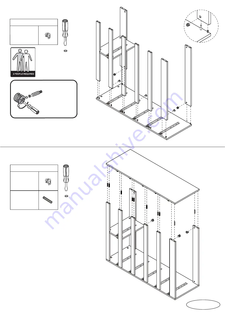 fantastic furniture COMO TALLBOY 6 DRW Скачать руководство пользователя страница 6