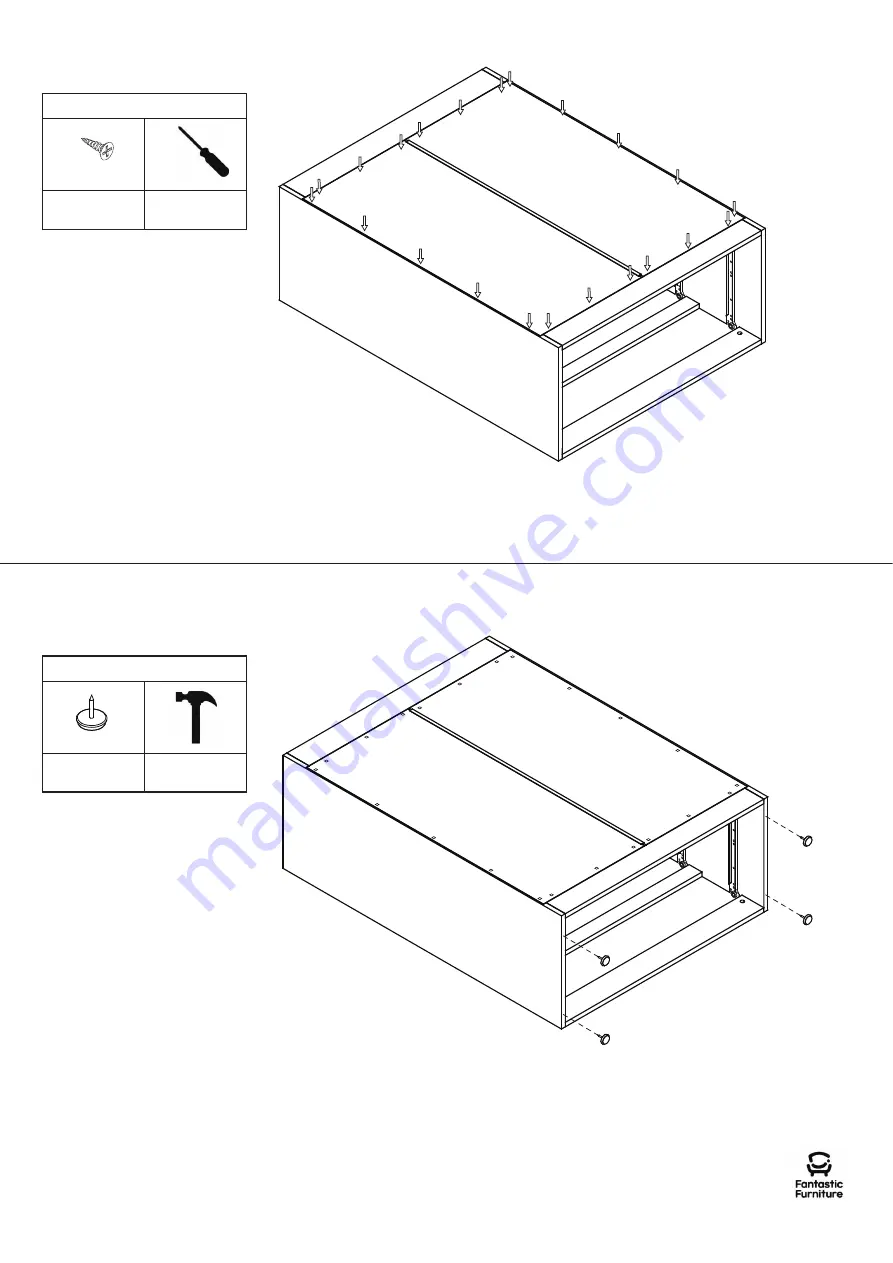 fantastic furniture COMO TALLBOY 6 DRW Manual Download Page 8