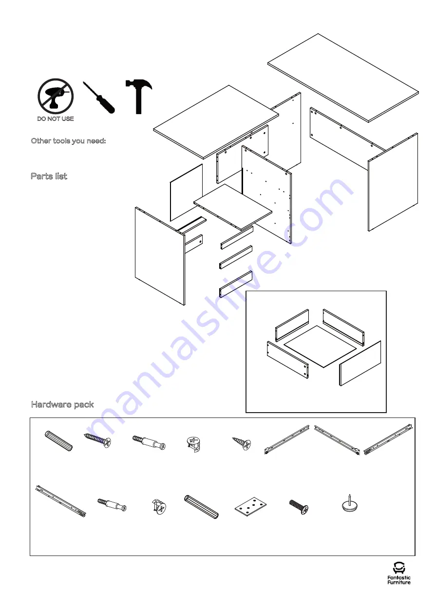 fantastic furniture COMO Manual Download Page 4