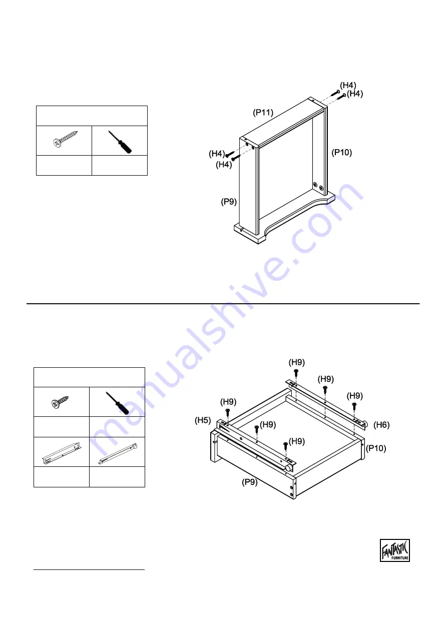 fantastic furniture Cooper Bedside 1 Drawer Скачать руководство пользователя страница 12