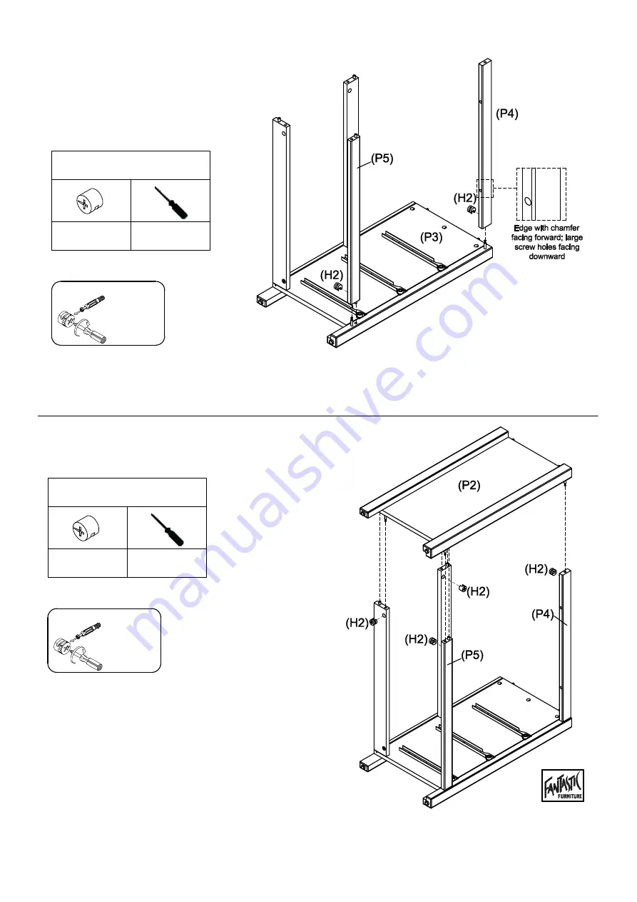 fantastic furniture Cooper Lowboy 3 Drawer Скачать руководство пользователя страница 8