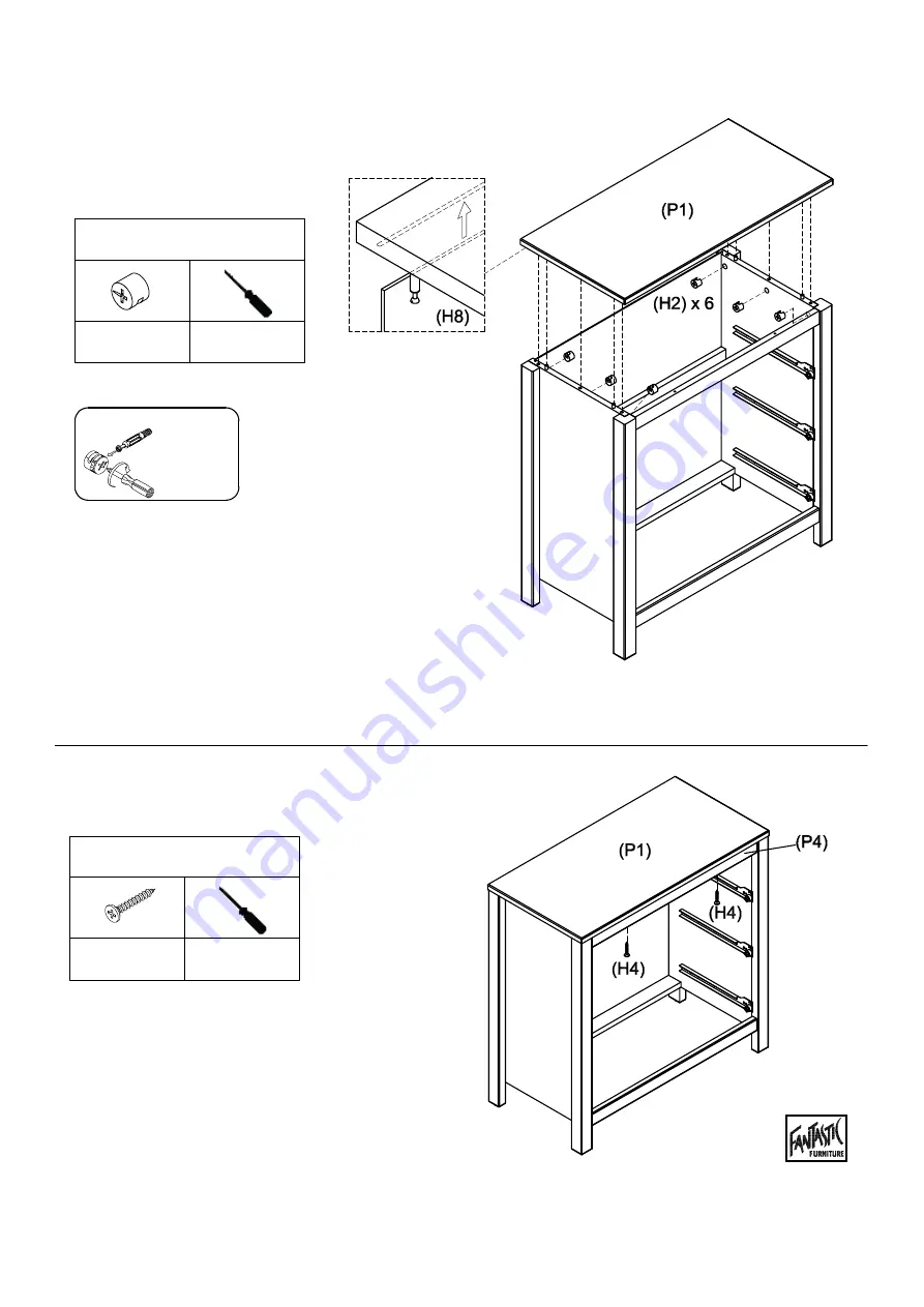 fantastic furniture Cooper Lowboy 3 Drawer Скачать руководство пользователя страница 10