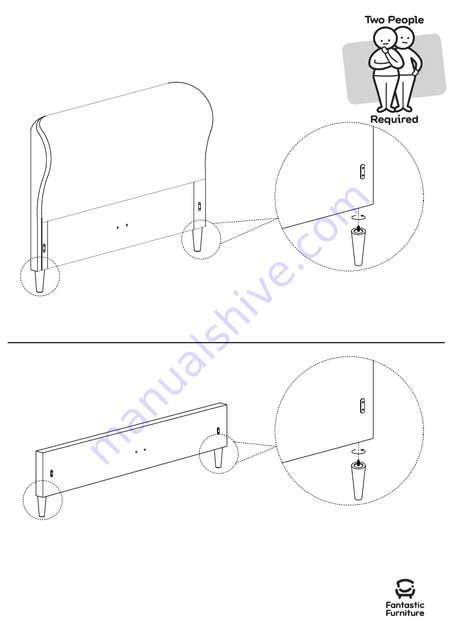 fantastic furniture Crescent Manual Download Page 5