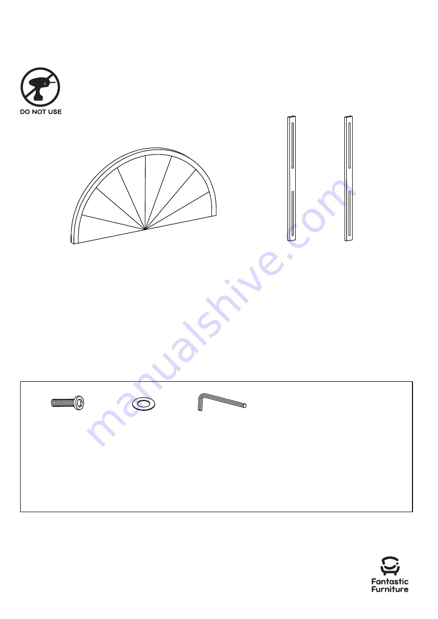 fantastic furniture Dawn Bedhead Queen Quick Start Manual Download Page 4