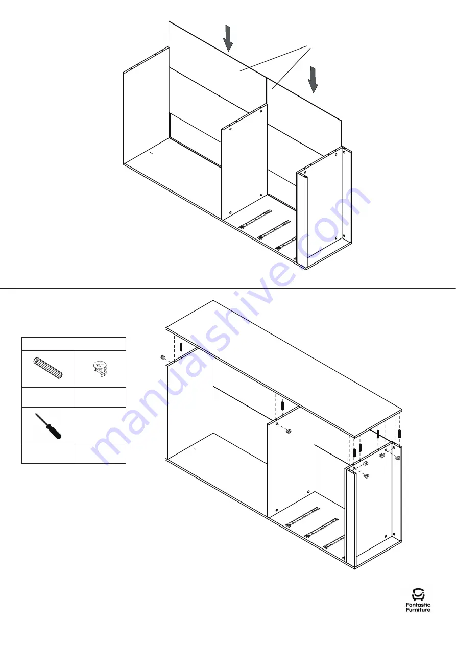 fantastic furniture Eden Utility 4 Drawer Clothes Rack Скачать руководство пользователя страница 7