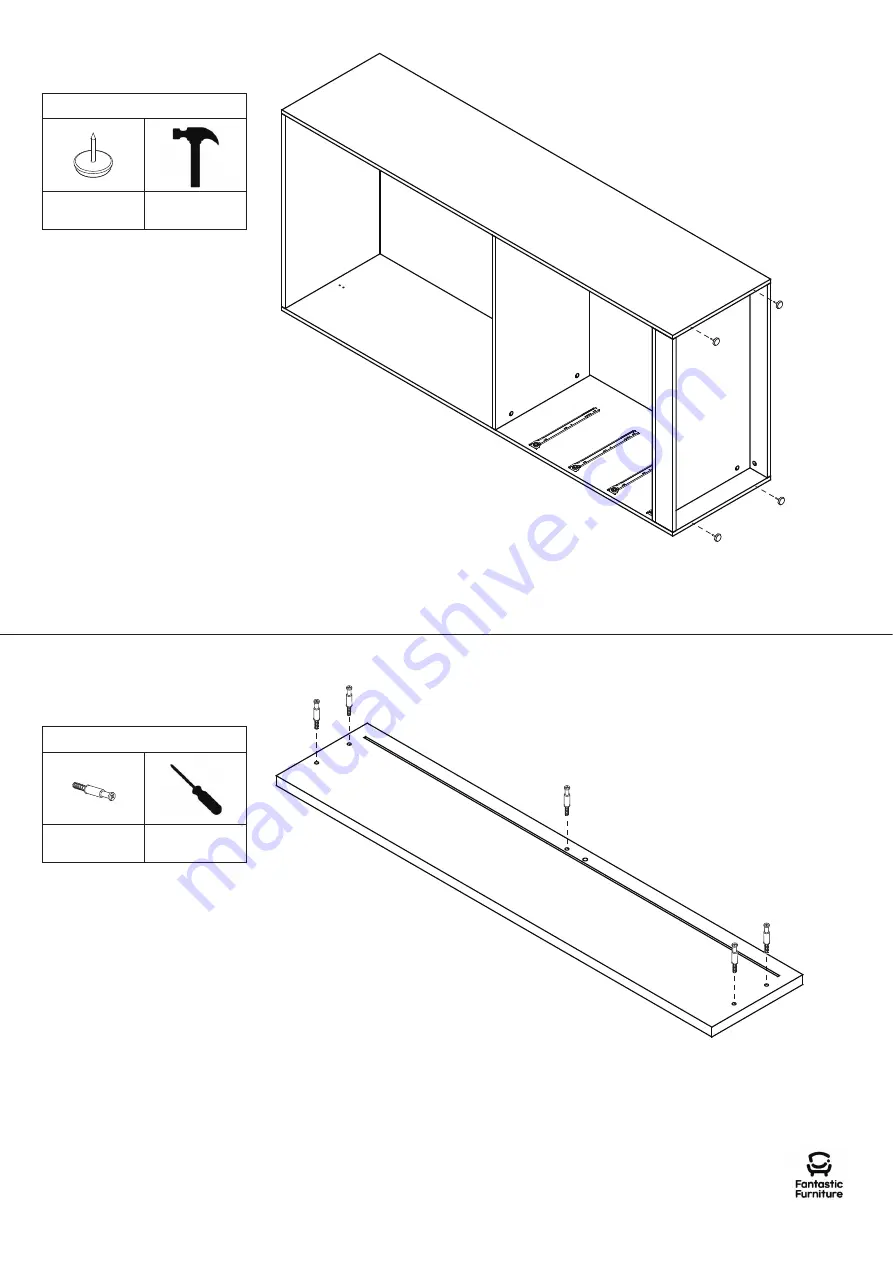 fantastic furniture Eden Utility 4 Drawer Clothes Rack Manual Download Page 8