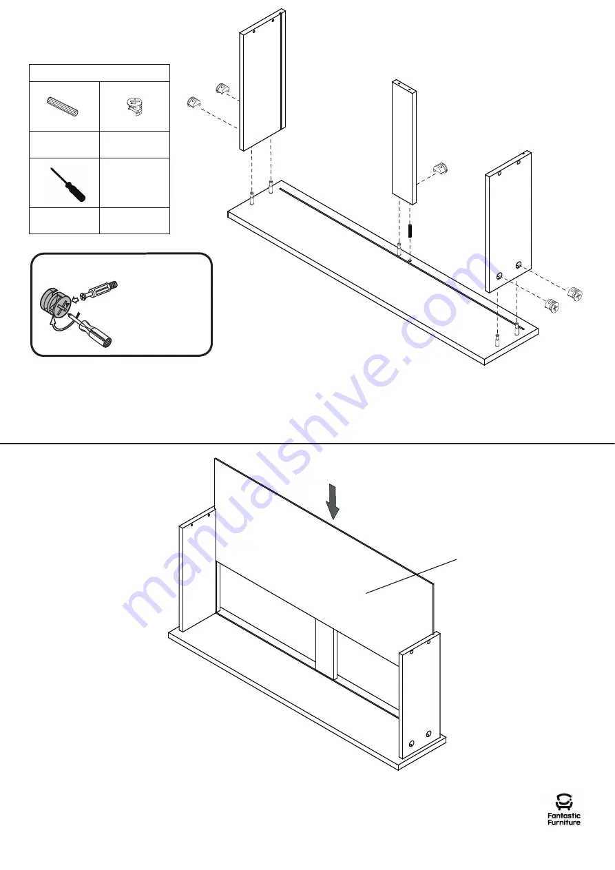 fantastic furniture Eden Utility 4 Drawer Clothes Rack Скачать руководство пользователя страница 9