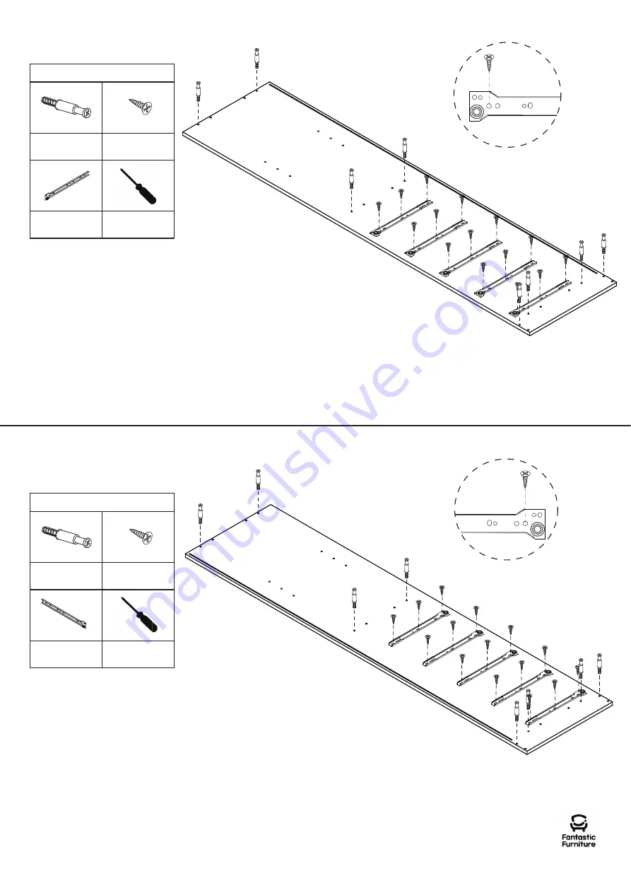 fantastic furniture Eden Utility 5 Drawer 2 Shelf Скачать руководство пользователя страница 5