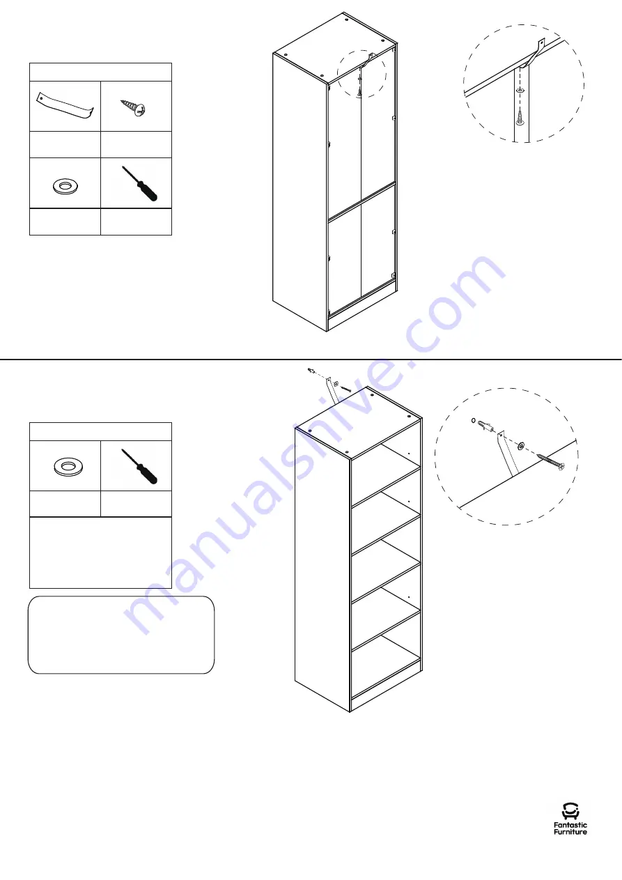 fantastic furniture Eden Utility 5 Shelf Скачать руководство пользователя страница 9