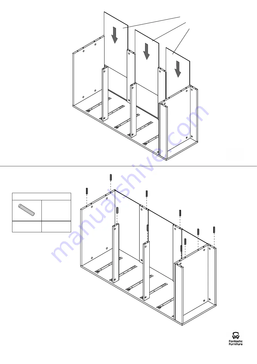 fantastic furniture Eden Utility 6 Drawer MK2 Скачать руководство пользователя страница 9