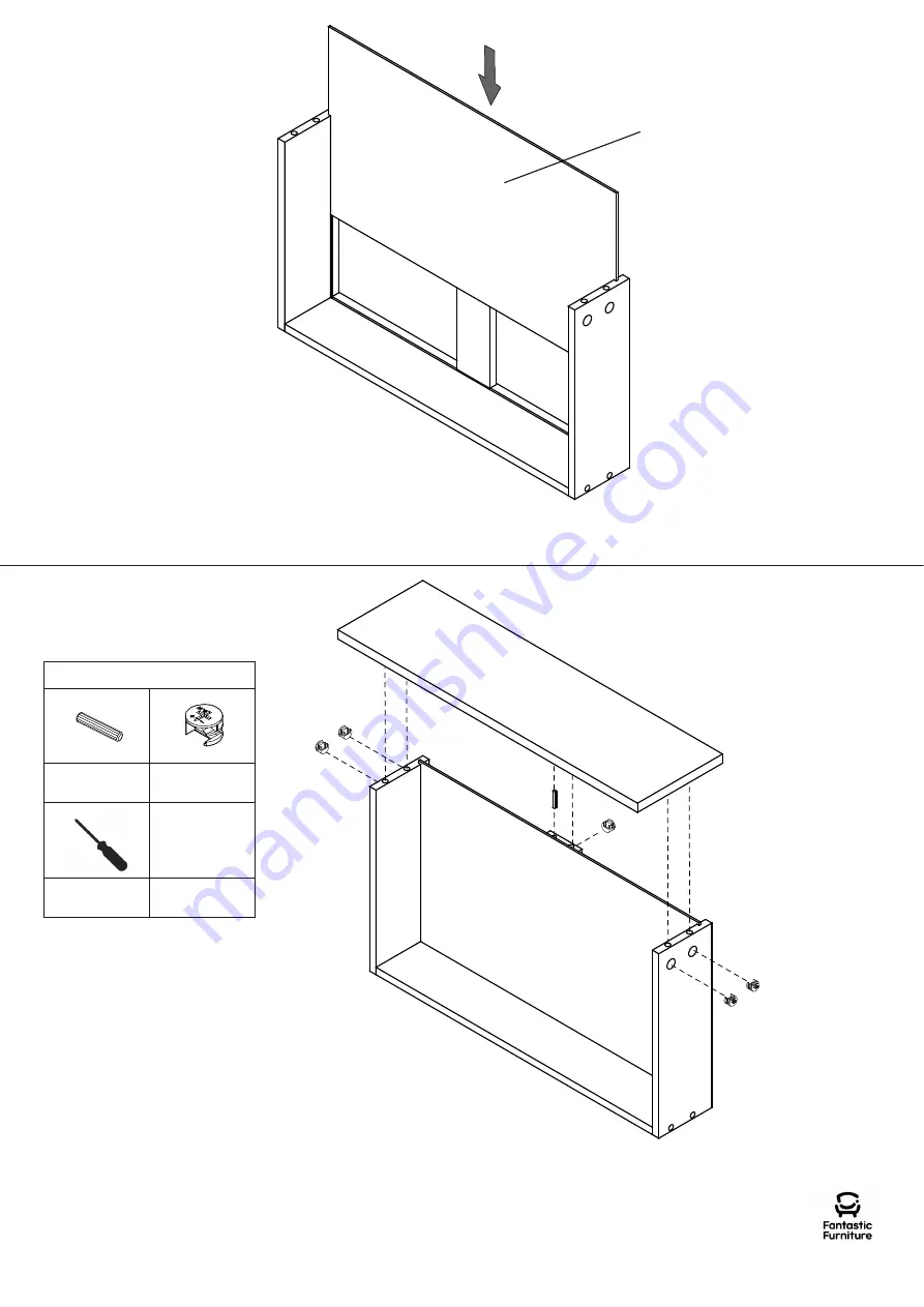 fantastic furniture Eden Utility 6 Drawer MK2 Manual Download Page 12