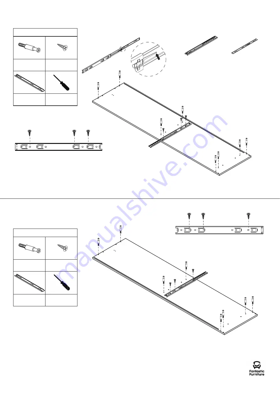 fantastic furniture Eden Utility Pants Storage Clothes Rack Manual Download Page 5