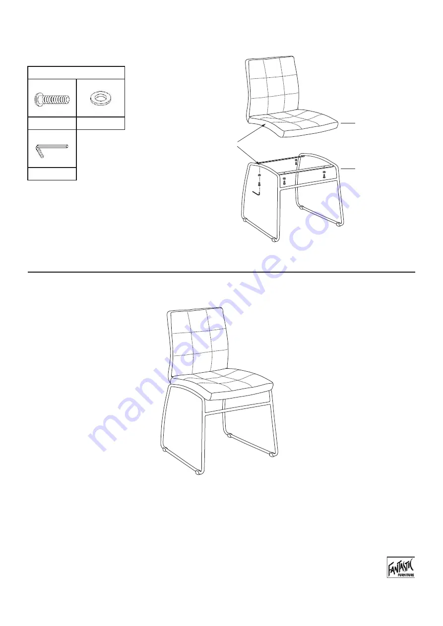 fantastic furniture ESPEN Chair Скачать руководство пользователя страница 5